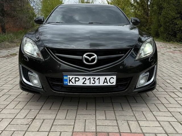 Черный Мазда 6, объемом двигателя 2.5 л и пробегом 244 тыс. км за 6500 $, фото 1 на Automoto.ua