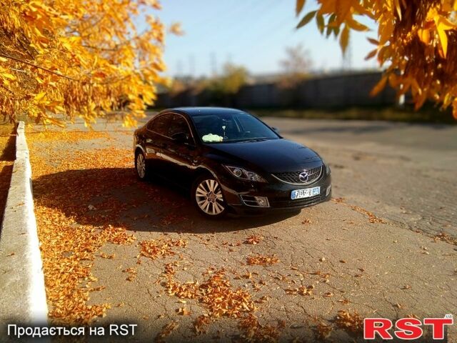 Черный Мазда 6, объемом двигателя 2 л и пробегом 140 тыс. км за 6990 $, фото 1 на Automoto.ua