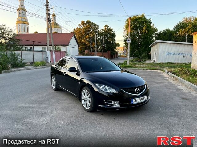 Черный Мазда 6, объемом двигателя 2.5 л и пробегом 206 тыс. км за 8200 $, фото 1 на Automoto.ua