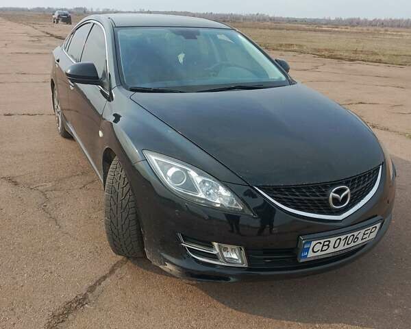 Чорний Мазда 6, об'ємом двигуна 2 л та пробігом 212 тис. км за 6800 $, фото 1 на Automoto.ua