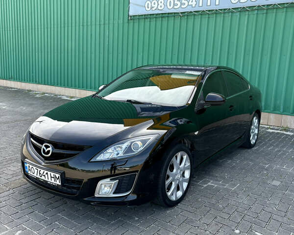 Черный Мазда 6, объемом двигателя 2.5 л и пробегом 291 тыс. км за 5999 $, фото 1 на Automoto.ua