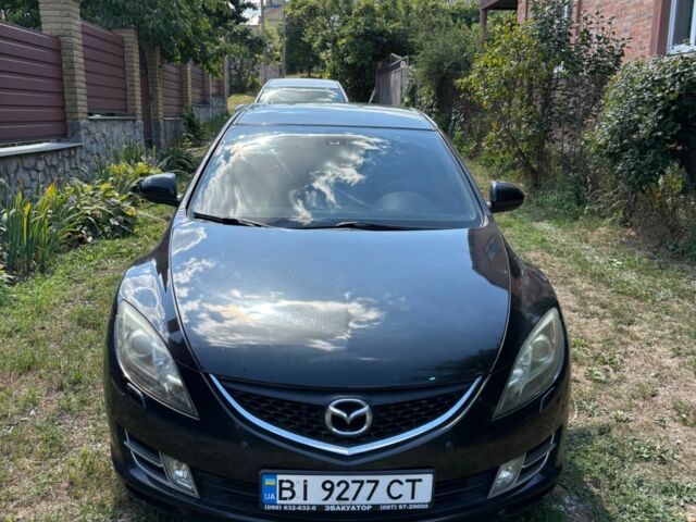 Чорний Мазда 6, об'ємом двигуна 2 л та пробігом 186 тис. км за 5905 $, фото 1 на Automoto.ua