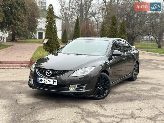 Черный Мазда 6, объемом двигателя 1.8 л и пробегом 236 тыс. км за 6299 $, фото 1 на Automoto.ua