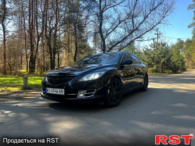 Черный Мазда 6, объемом двигателя 2.5 л и пробегом 254 тыс. км за 7999 $, фото 1 на Automoto.ua
