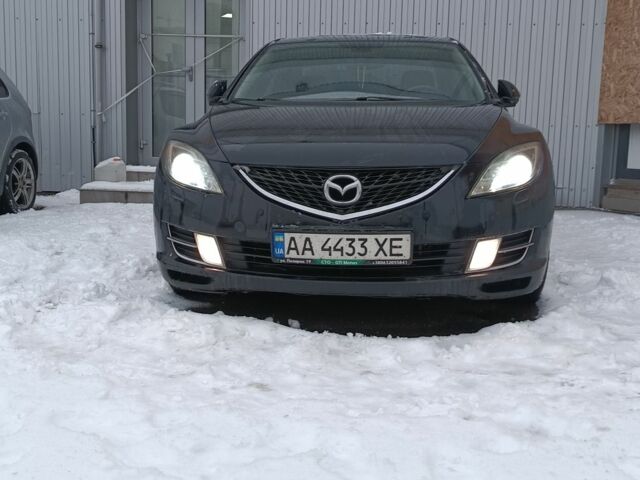 Чорний Мазда 6, об'ємом двигуна 2 л та пробігом 210 тис. км за 7900 $, фото 1 на Automoto.ua