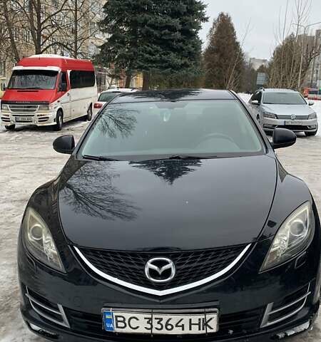 Черный Мазда 6, объемом двигателя 1.8 л и пробегом 157 тыс. км за 6500 $, фото 1 на Automoto.ua