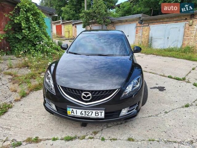Чорний Мазда 6, об'ємом двигуна 2 л та пробігом 136 тис. км за 8000 $, фото 1 на Automoto.ua