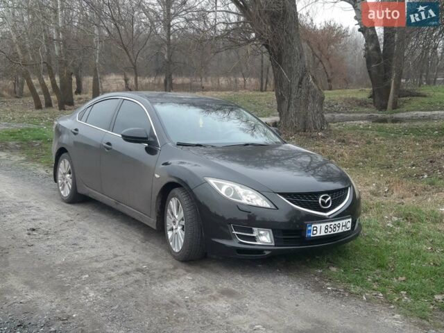 Чорний Мазда 6, об'ємом двигуна 2 л та пробігом 140 тис. км за 8600 $, фото 1 на Automoto.ua