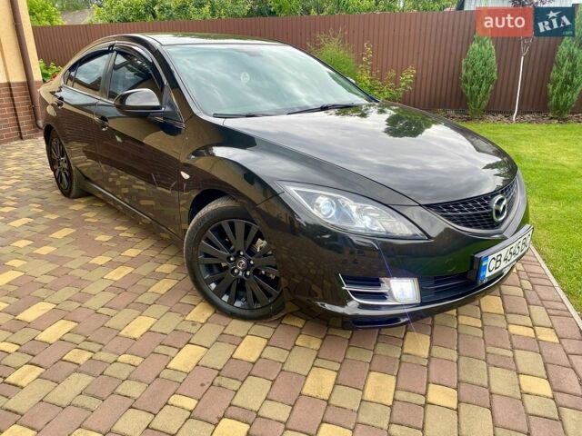 Чорний Мазда 6, об'ємом двигуна 2 л та пробігом 215 тис. км за 6950 $, фото 1 на Automoto.ua