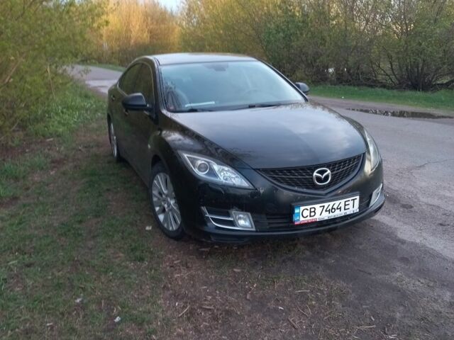 Чорний Мазда 6, об'ємом двигуна 2 л та пробігом 198 тис. км за 5700 $, фото 1 на Automoto.ua