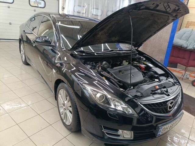 Чорний Мазда 6, об'ємом двигуна 2 л та пробігом 172 тис. км за 7800 $, фото 1 на Automoto.ua