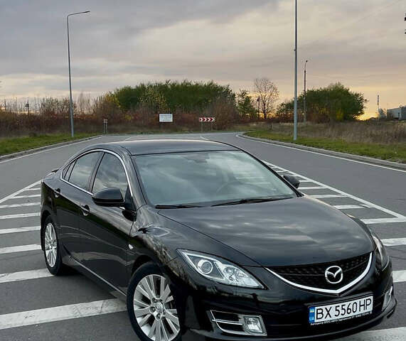 Чорний Мазда 6, об'ємом двигуна 2 л та пробігом 194 тис. км за 7500 $, фото 1 на Automoto.ua