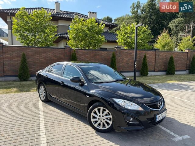 Чорний Мазда 6, об'ємом двигуна 2 л та пробігом 258 тис. км за 7400 $, фото 1 на Automoto.ua