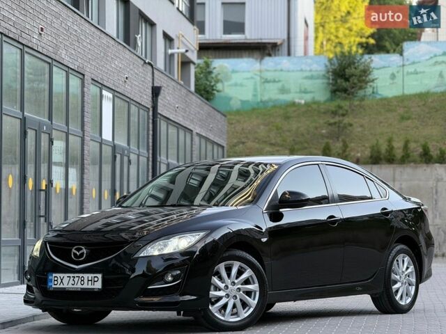 Черный Мазда 6, объемом двигателя 2 л и пробегом 243 тыс. км за 6999 $, фото 1 на Automoto.ua