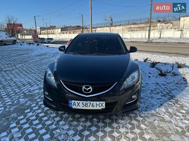 Черный Мазда 6, объемом двигателя 1.8 л и пробегом 132 тыс. км за 7500 $, фото 1 на Automoto.ua