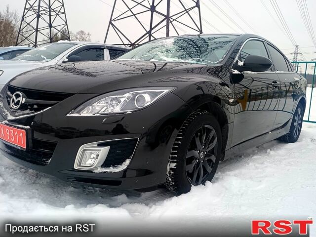 Черный Мазда 6, объемом двигателя 2 л и пробегом 17000 тыс. км за 8500 $, фото 1 на Automoto.ua