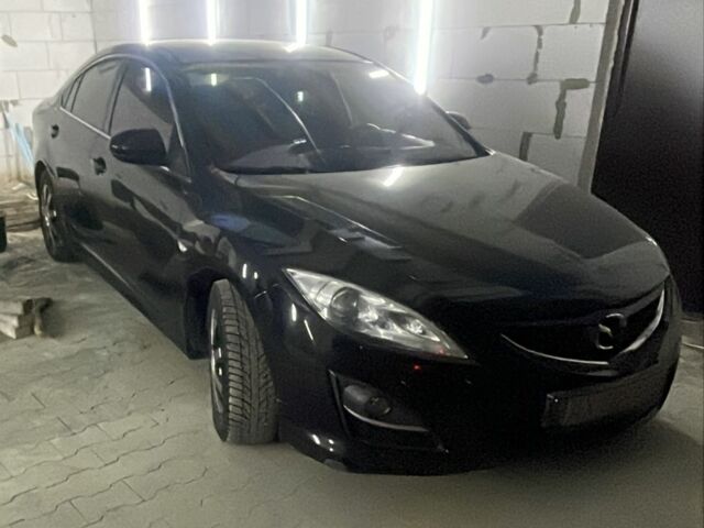 Черный Мазда 6, объемом двигателя 2 л и пробегом 265 тыс. км за 7500 $, фото 1 на Automoto.ua