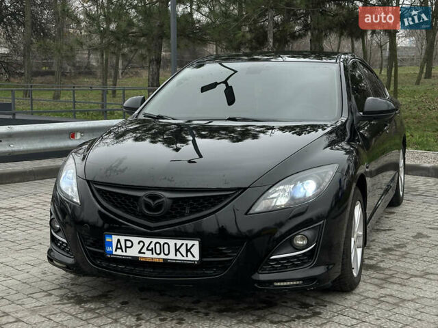 Черный Мазда 6, объемом двигателя 2 л и пробегом 225 тыс. км за 7400 $, фото 1 на Automoto.ua