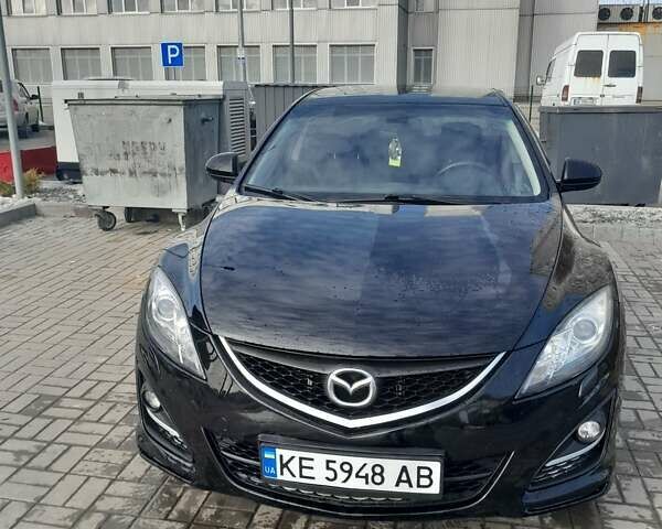 Черный Мазда 6, объемом двигателя 1.8 л и пробегом 125 тыс. км за 8500 $, фото 1 на Automoto.ua