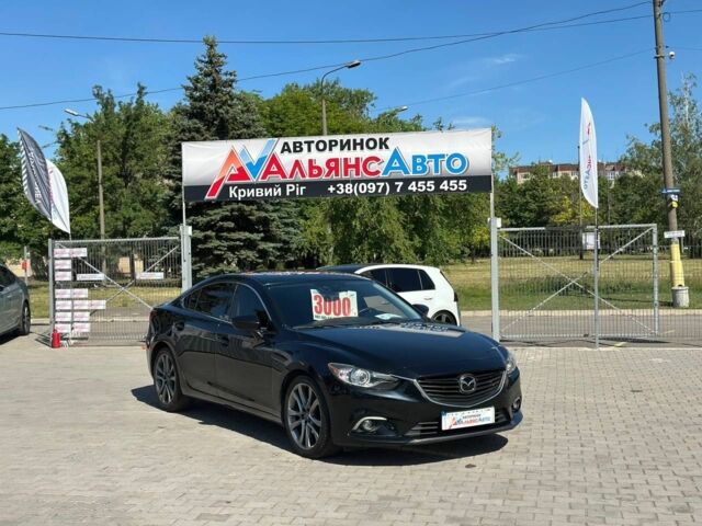 Черный Мазда 6, объемом двигателя 2.5 л и пробегом 180 тыс. км за 11900 $, фото 1 на Automoto.ua