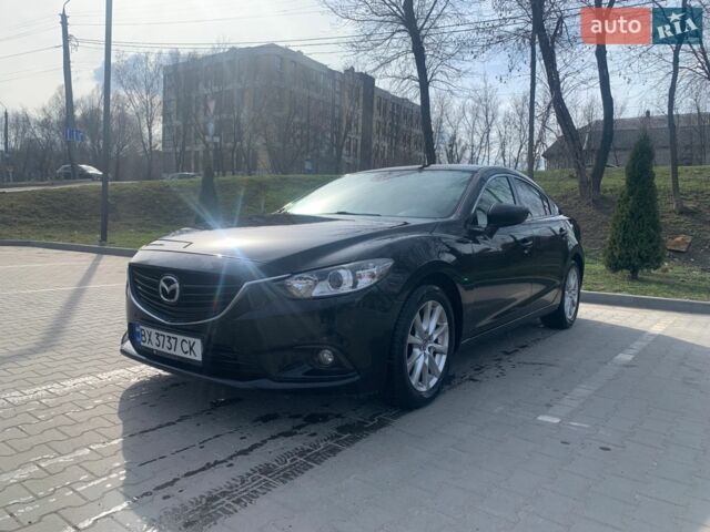 Черный Мазда 6, объемом двигателя 2.19 л и пробегом 288 тыс. км за 9800 $, фото 1 на Automoto.ua