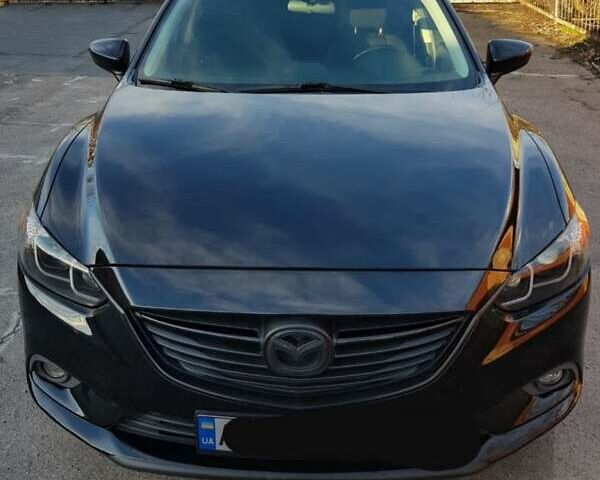 Черный Мазда 6, объемом двигателя 2.49 л и пробегом 163 тыс. км за 11500 $, фото 1 на Automoto.ua