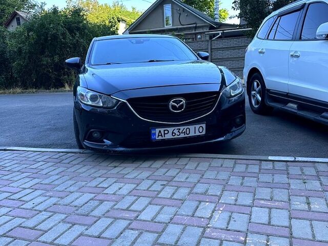 Черный Мазда 6, объемом двигателя 2 л и пробегом 211 тыс. км за 11000 $, фото 1 на Automoto.ua