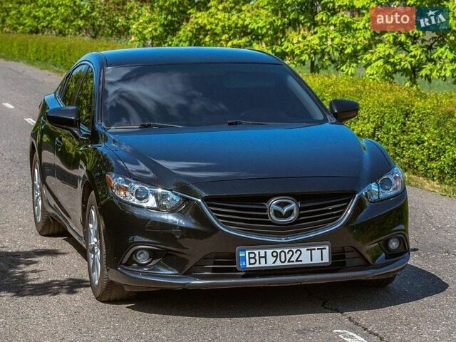 Черный Мазда 6, объемом двигателя 2.49 л и пробегом 210 тыс. км за 10800 $, фото 1 на Automoto.ua