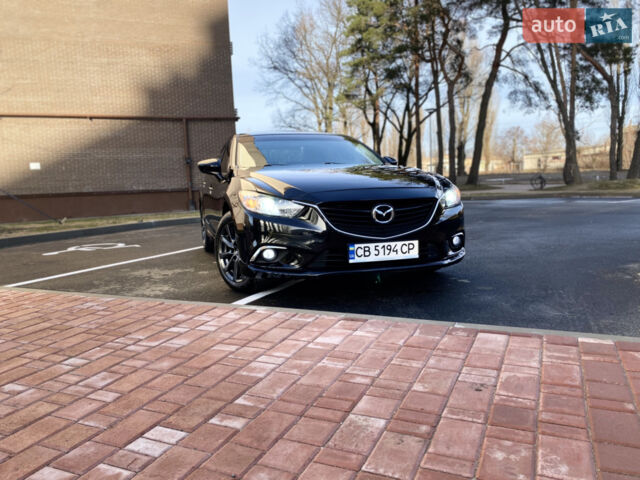 Черный Мазда 6, объемом двигателя 2.5 л и пробегом 216 тыс. км за 12499 $, фото 1 на Automoto.ua