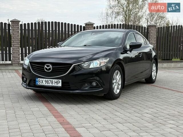 Черный Мазда 6, объемом двигателя 2.18 л и пробегом 250 тыс. км за 9500 $, фото 1 на Automoto.ua