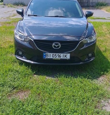 Черный Мазда 6, объемом двигателя 2.5 л и пробегом 167 тыс. км за 12000 $, фото 1 на Automoto.ua