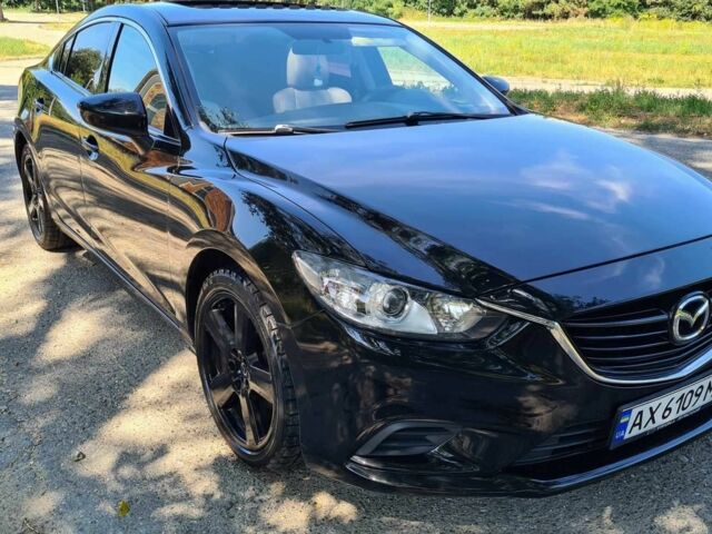 Черный Мазда 6, объемом двигателя 2.5 л и пробегом 210 тыс. км за 10000 $, фото 1 на Automoto.ua