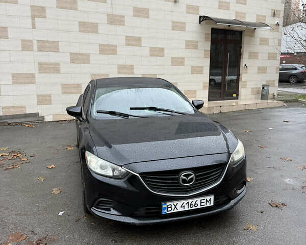 Черный Мазда 6, объемом двигателя 2.49 л и пробегом 161 тыс. км за 10300 $, фото 1 на Automoto.ua