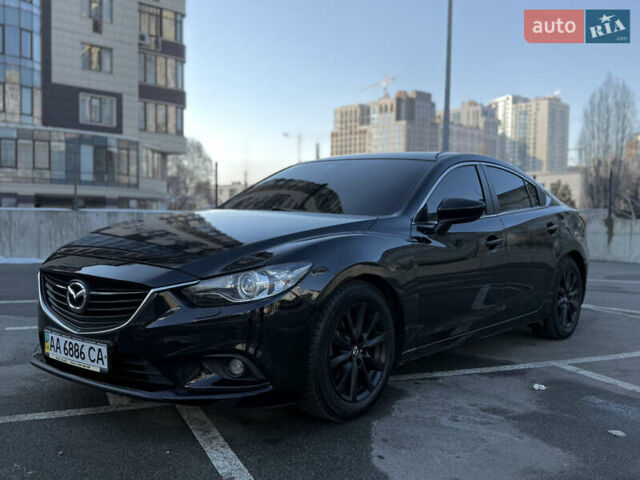 Черный Мазда 6, объемом двигателя 2.49 л и пробегом 130 тыс. км за 11500 $, фото 1 на Automoto.ua