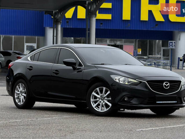 Черный Мазда 6, объемом двигателя 2.5 л и пробегом 201 тыс. км за 12300 $, фото 1 на Automoto.ua