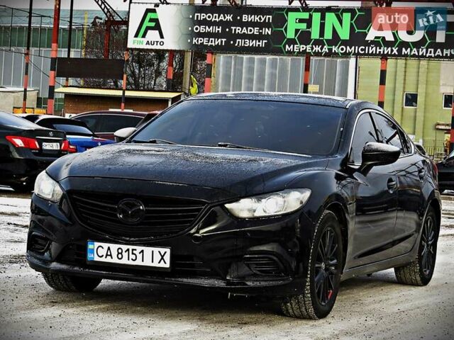 Черный Мазда 6, объемом двигателя 2.49 л и пробегом 220 тыс. км за 9400 $, фото 1 на Automoto.ua