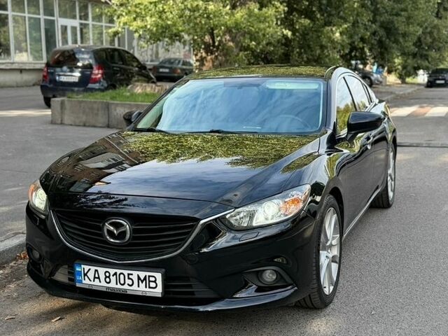 Черный Мазда 6, объемом двигателя 2.49 л и пробегом 183 тыс. км за 11500 $, фото 1 на Automoto.ua