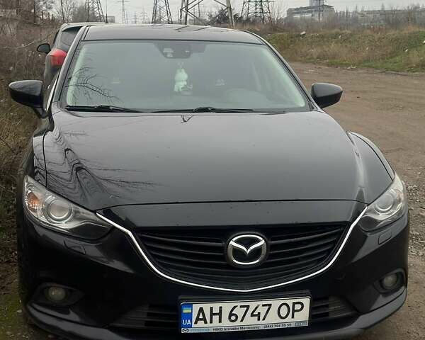 Черный Мазда 6, объемом двигателя 2.49 л и пробегом 198 тыс. км за 11500 $, фото 1 на Automoto.ua