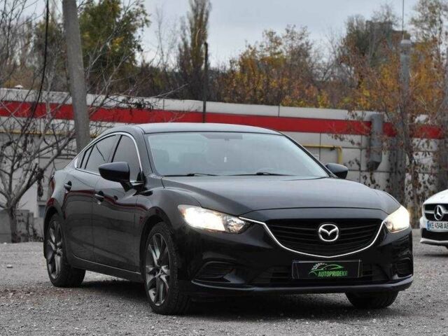 Черный Мазда 6, объемом двигателя 2.5 л и пробегом 182 тыс. км за 12999 $, фото 1 на Automoto.ua