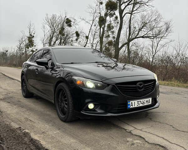Черный Мазда 6, объемом двигателя 2.49 л и пробегом 238 тыс. км за 11000 $, фото 1 на Automoto.ua