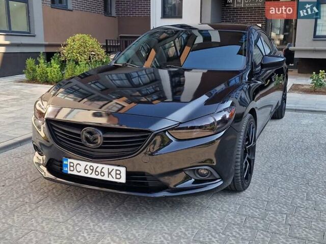 Черный Мазда 6, объемом двигателя 2.49 л и пробегом 152 тыс. км за 12500 $, фото 1 на Automoto.ua