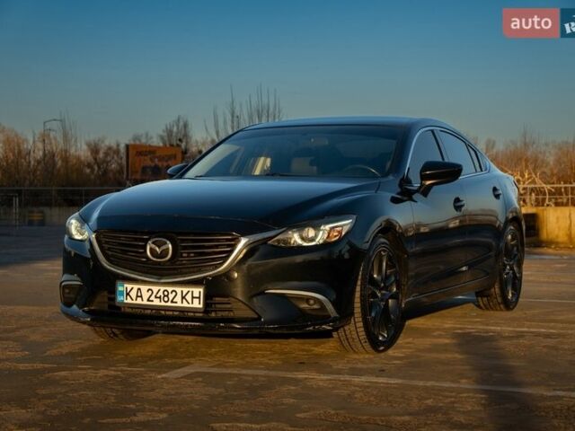 Черный Мазда 6, объемом двигателя 2.49 л и пробегом 108 тыс. км за 14200 $, фото 1 на Automoto.ua
