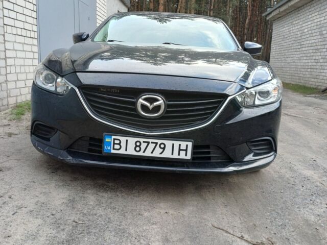 Черный Мазда 6, объемом двигателя 2.5 л и пробегом 205 тыс. км за 11000 $, фото 1 на Automoto.ua