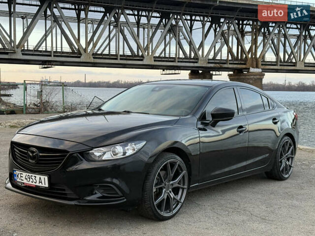 Черный Мазда 6, объемом двигателя 2.49 л и пробегом 181 тыс. км за 12500 $, фото 1 на Automoto.ua