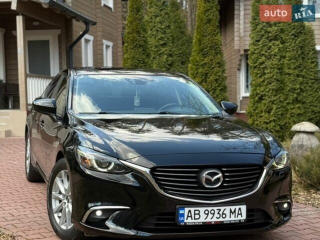 Черный Мазда 6, объемом двигателя 2.2 л и пробегом 109 тыс. км за 14900 $, фото 1 на Automoto.ua