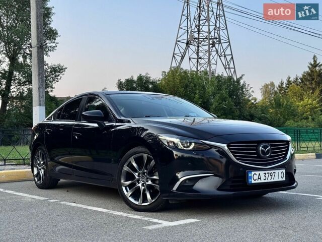 Чорний Мазда 6, об'ємом двигуна 2.49 л та пробігом 133 тис. км за 15800 $, фото 1 на Automoto.ua
