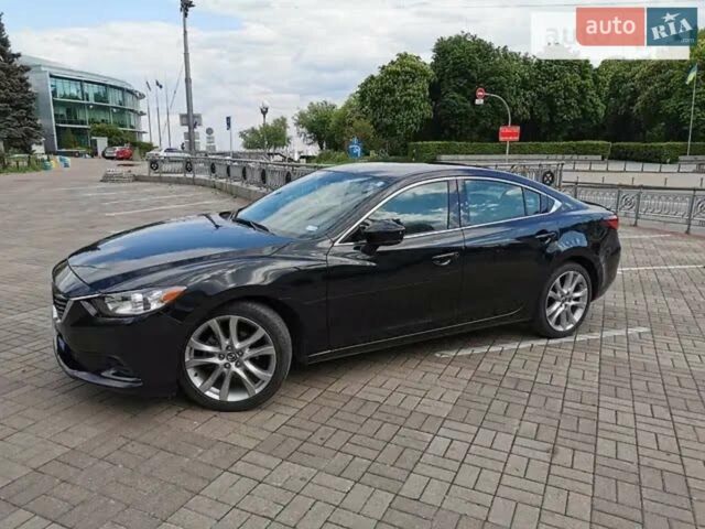 Черный Мазда 6, объемом двигателя 2.49 л и пробегом 150 тыс. км за 13500 $, фото 1 на Automoto.ua