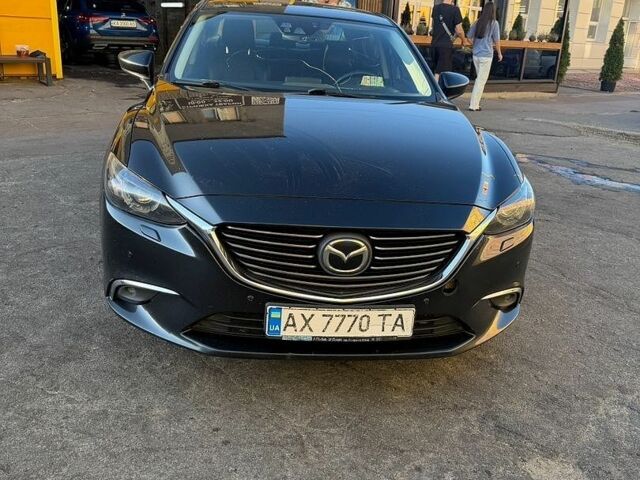 Черный Мазда 6, объемом двигателя 2.19 л и пробегом 238 тыс. км за 8200 $, фото 1 на Automoto.ua