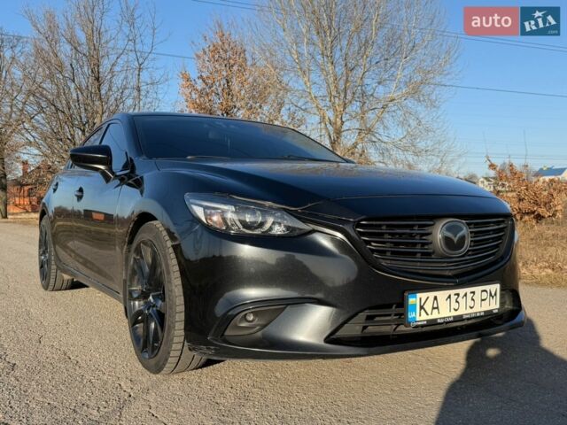 Черный Мазда 6, объемом двигателя 2.49 л и пробегом 182 тыс. км за 10500 $, фото 1 на Automoto.ua