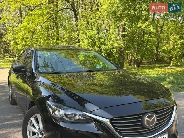 Черный Мазда 6, объемом двигателя 2.49 л и пробегом 193 тыс. км за 14500 $, фото 1 на Automoto.ua